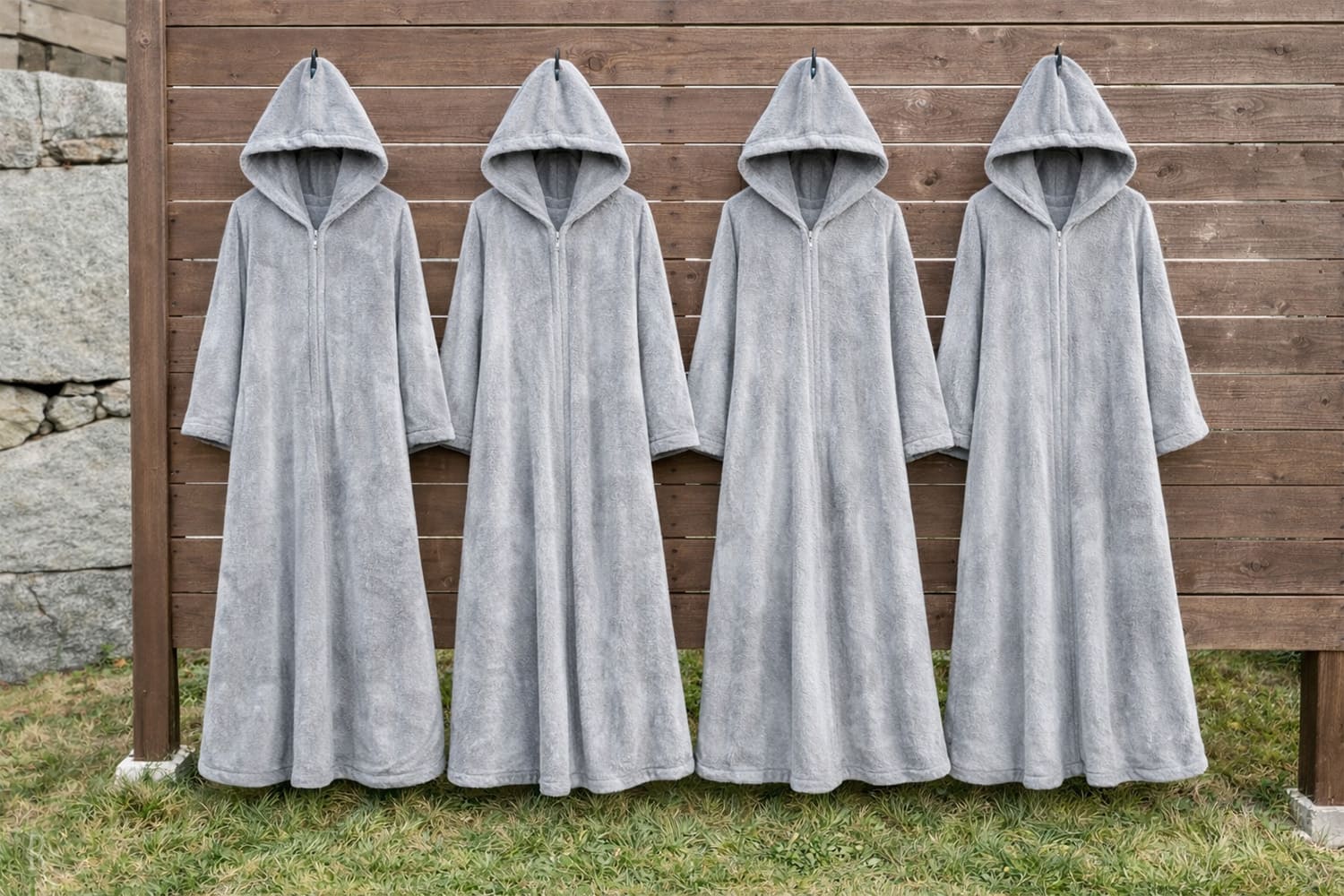 【無料レンタル】サウナポンチョ